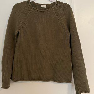 Green J. Crew Sweater